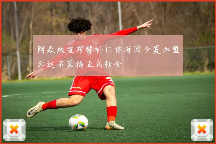 阿森纳宣布替补门将海因今夏加盟云达不莱梅正式转会