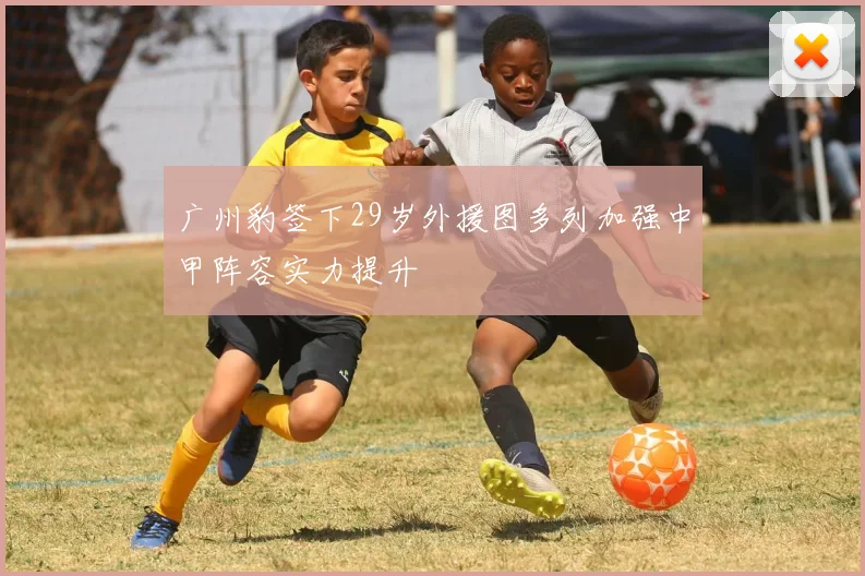 广州豹签下29岁外援图多列加强中甲阵容实力提升